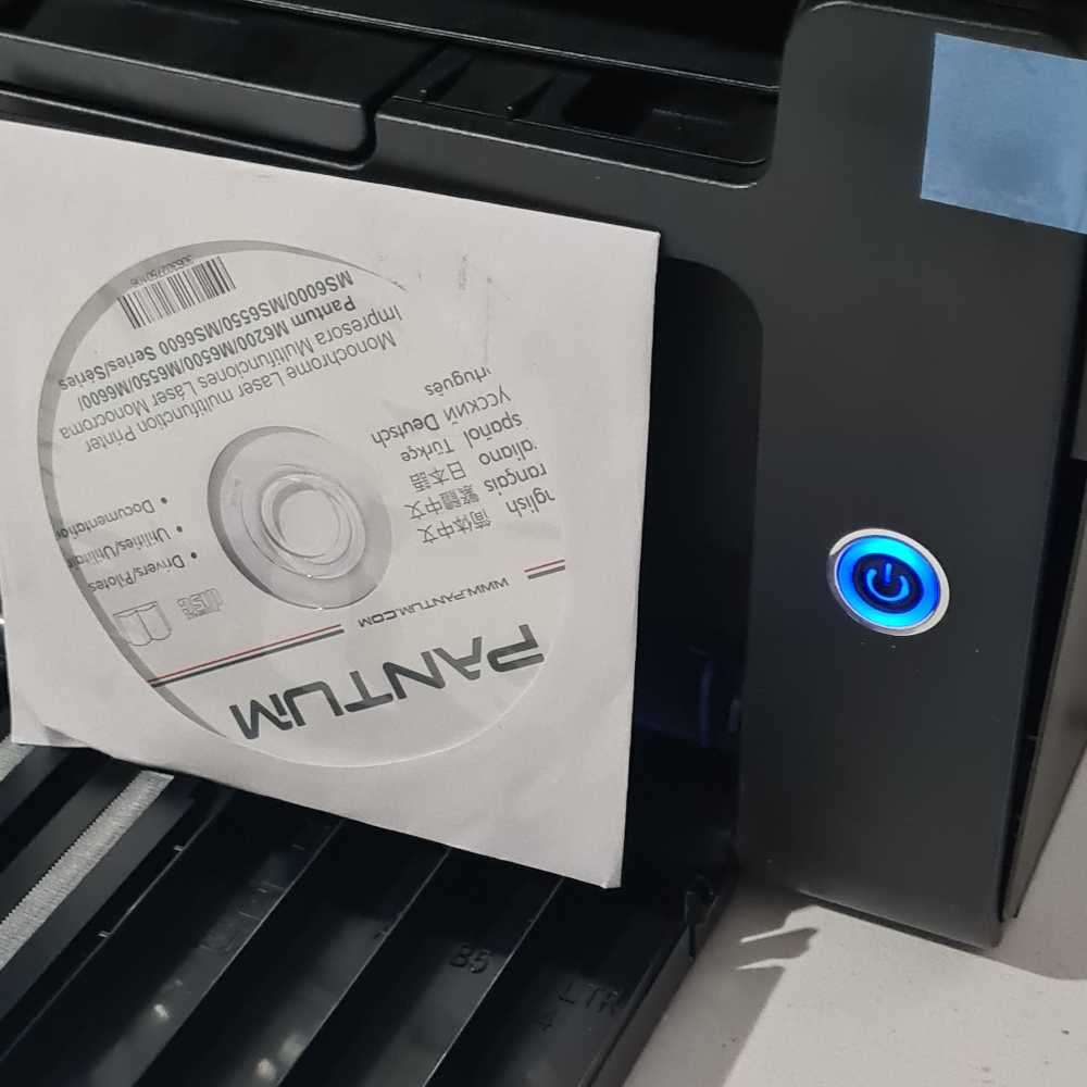 New Pantum 6550 (fell and broke)