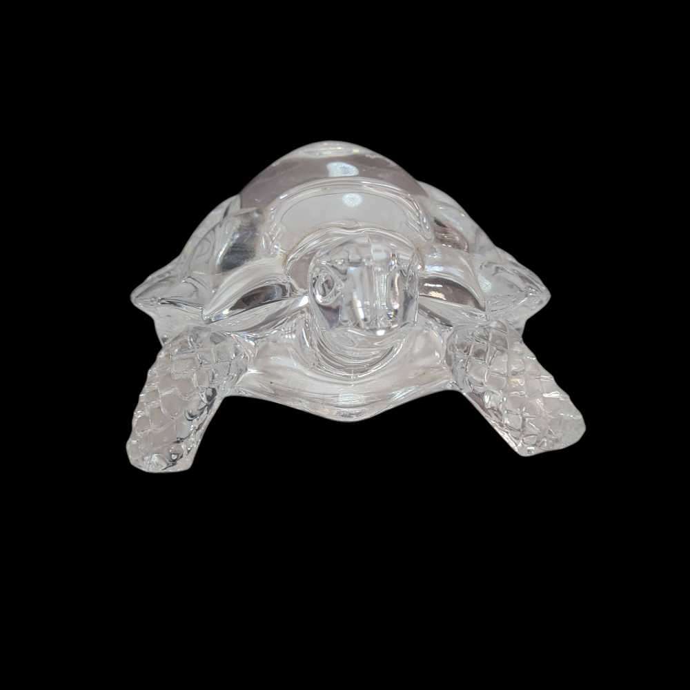 Ornamental glass tortoise (280x120mm)