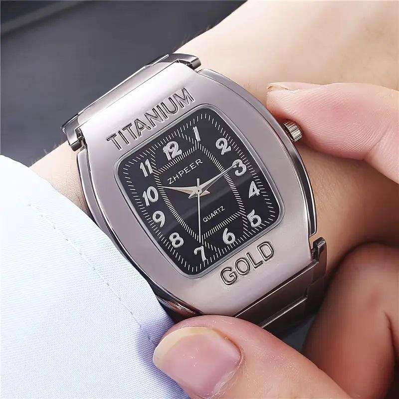 Men's Fashion Temperament Alloy Quartz Watch