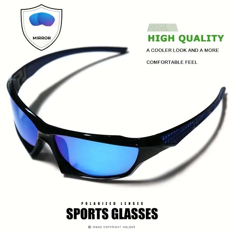Polarized Sports Fashion Glasses with Color Changing Lenses