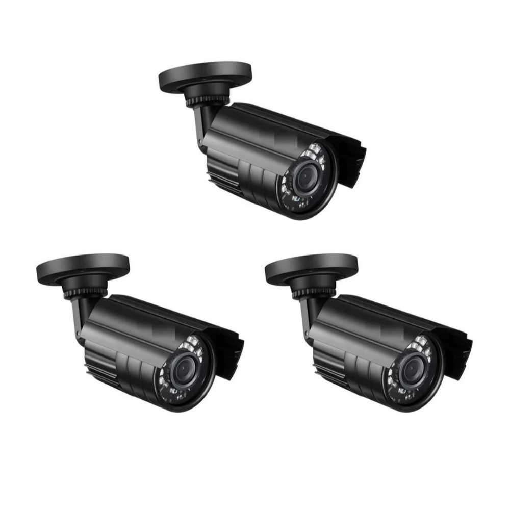 IR COLOR CCD CAMERA x 3