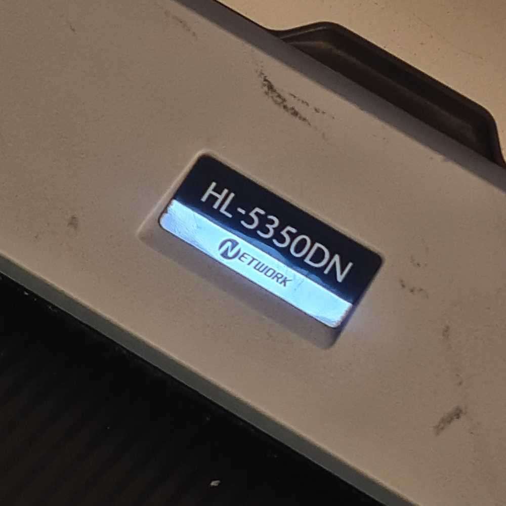 Brother HL-5350DN A4 Mono Laser Printer (see all details)