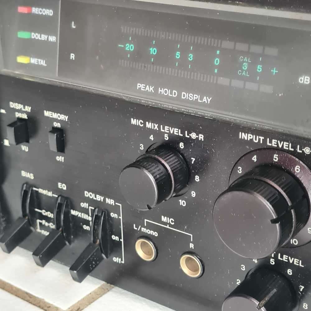 SANYO plus series tape Deck