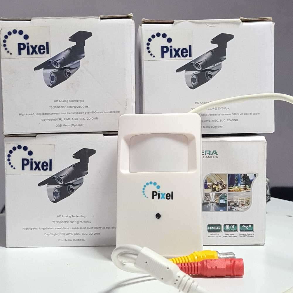 Bid x 6 Surveillance cameras with infrared sensors