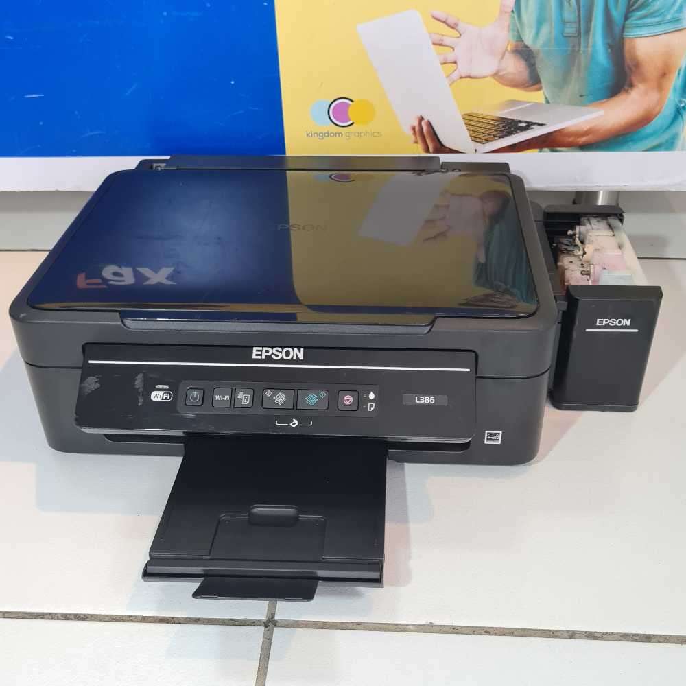 Wireless Epson Ecotank l386 printer