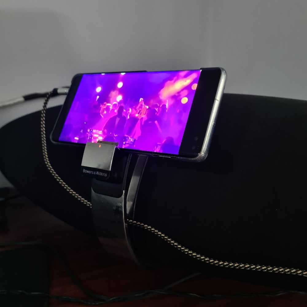 B&w zeppelin air speaker With Bluetooth adapter