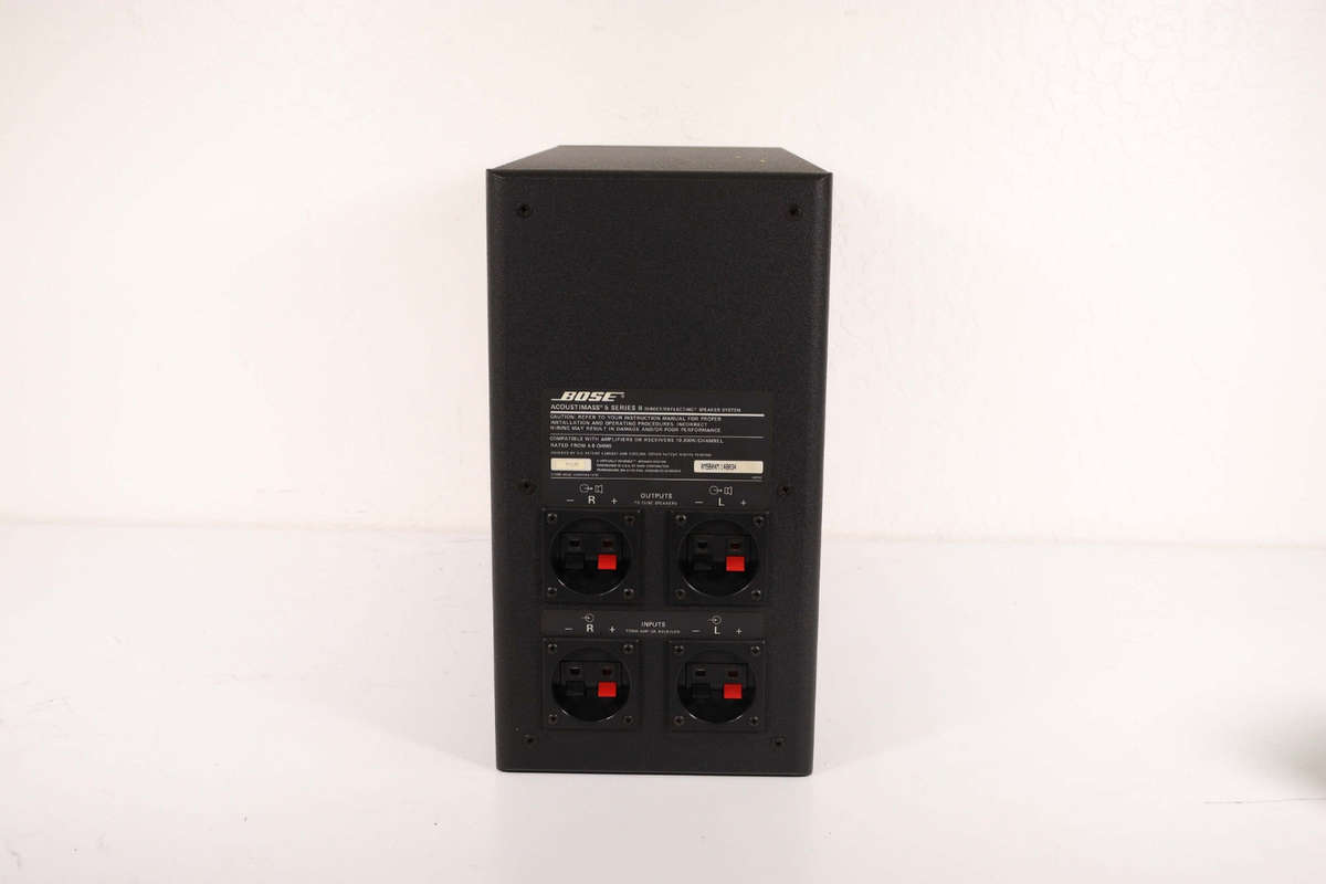 BOSE ACOUSTIMASS 5 SERIES II passing sub woofer