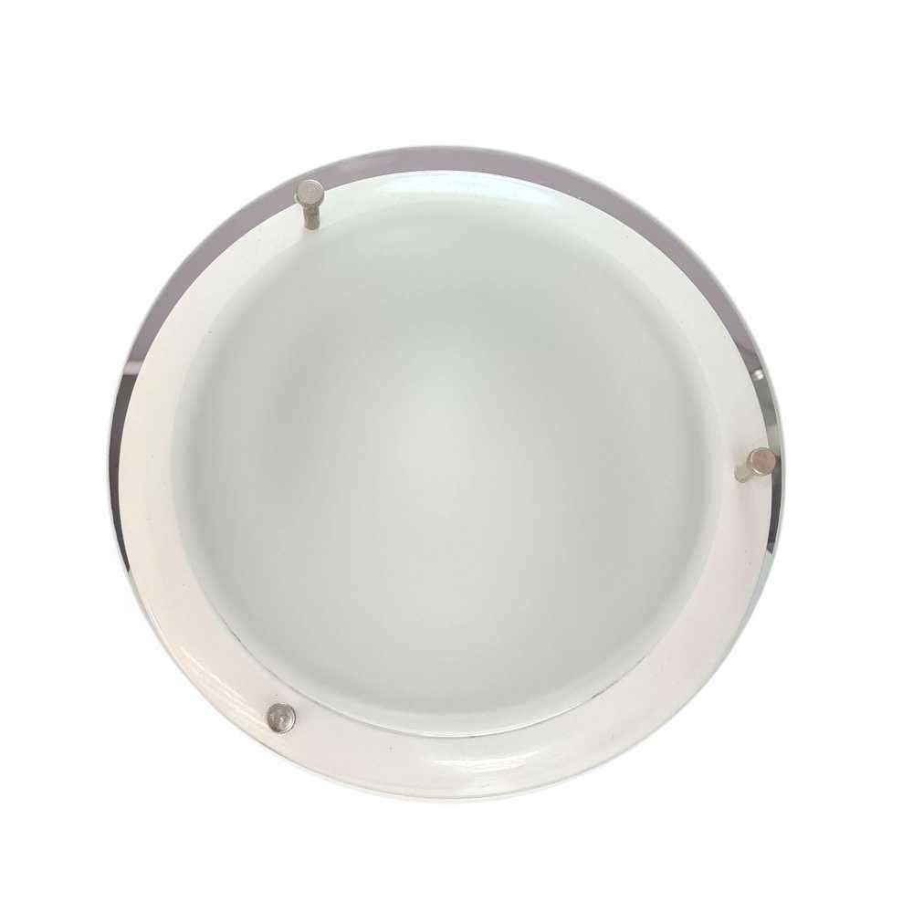 Ceiling frosted glass lamp
