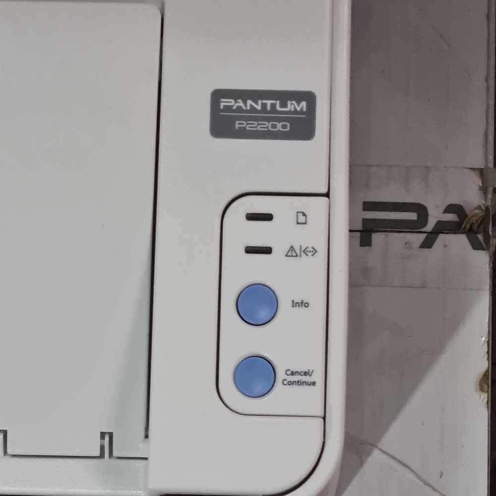 Pantum P2200 Monochrome Lazer Printer. 99.9% New