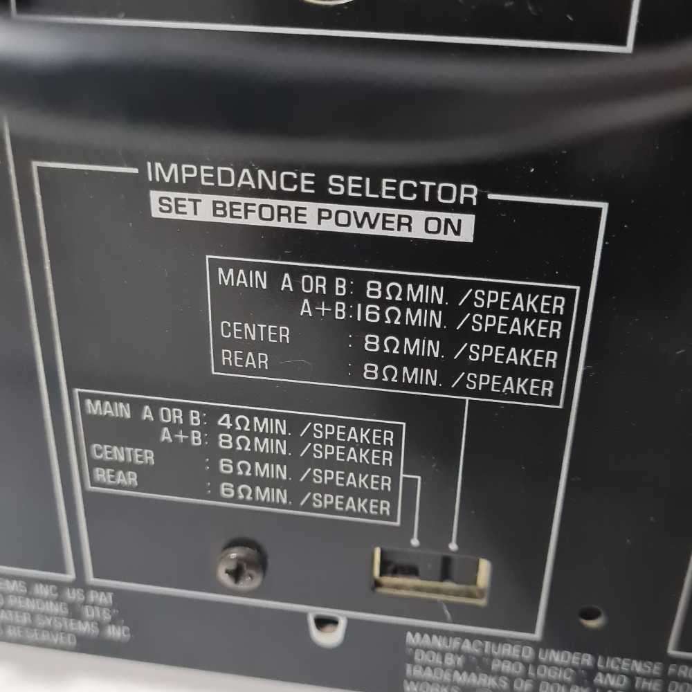 YAMAHA NATURAL SOUND AV RECEIVER RX-V420