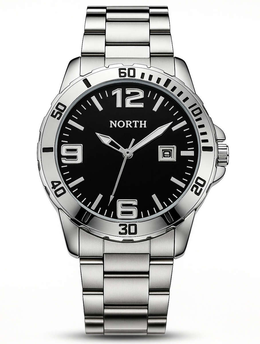 North Stainless steel watch