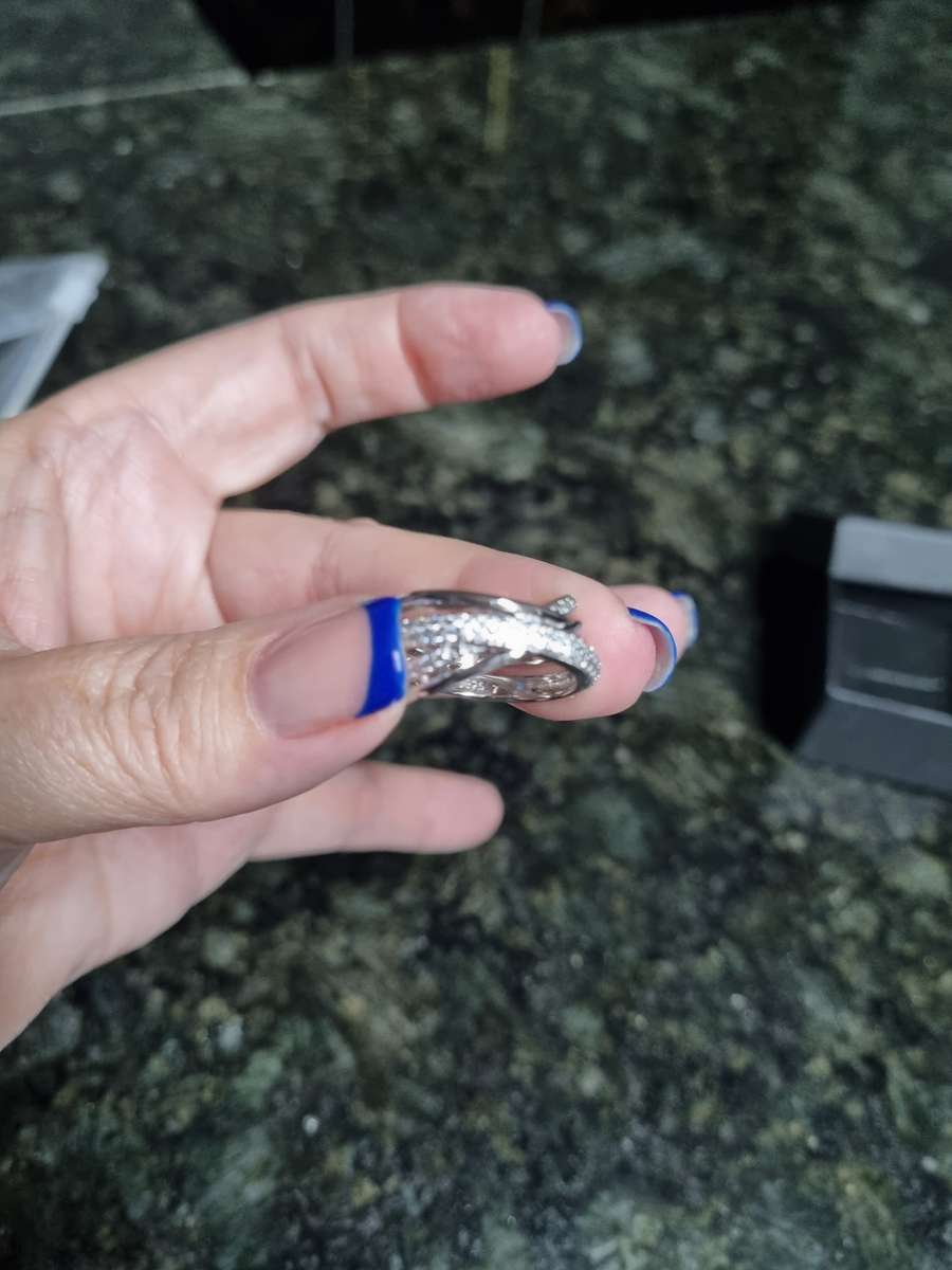 Beautiful Sterling Sliver dress ring S925