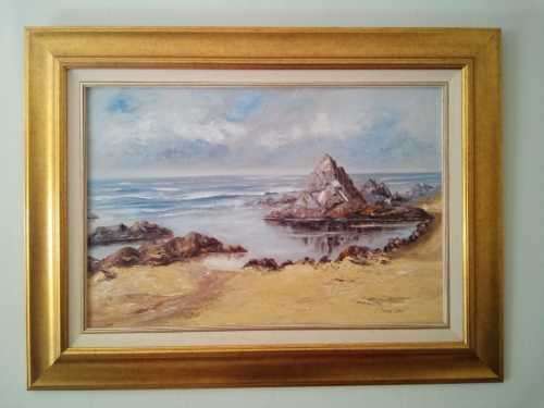 Oil on Canvas signed J. BERRAS 101 by 76cm