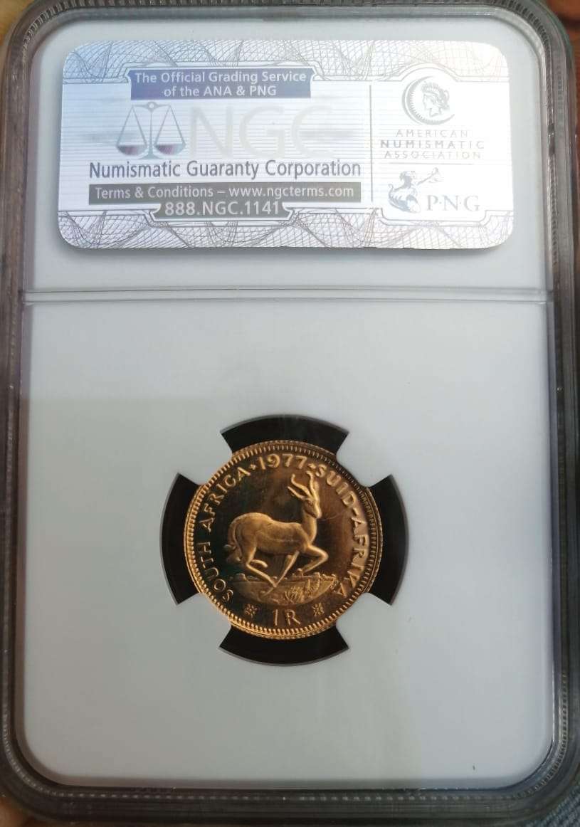 1977 GOLD R1 pf67cameo