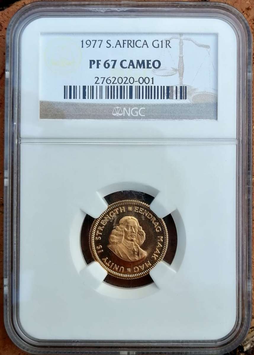 1977 GOLD R1 pf67cameo