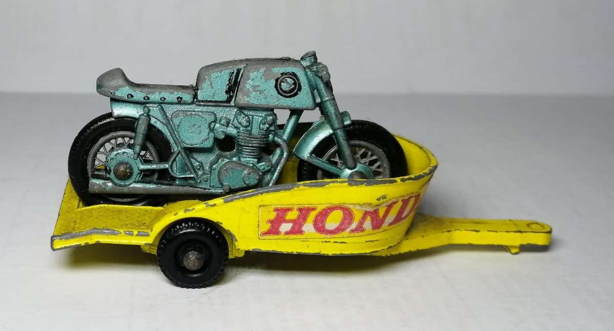 Lesney matchbox honda trailer