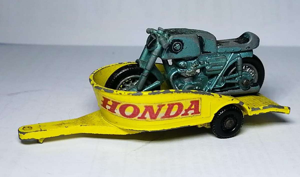 Lesney matchbox honda trailer
