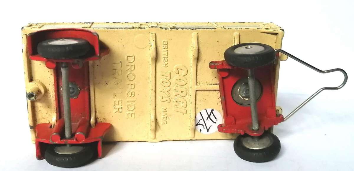 Corgi dropside trailer