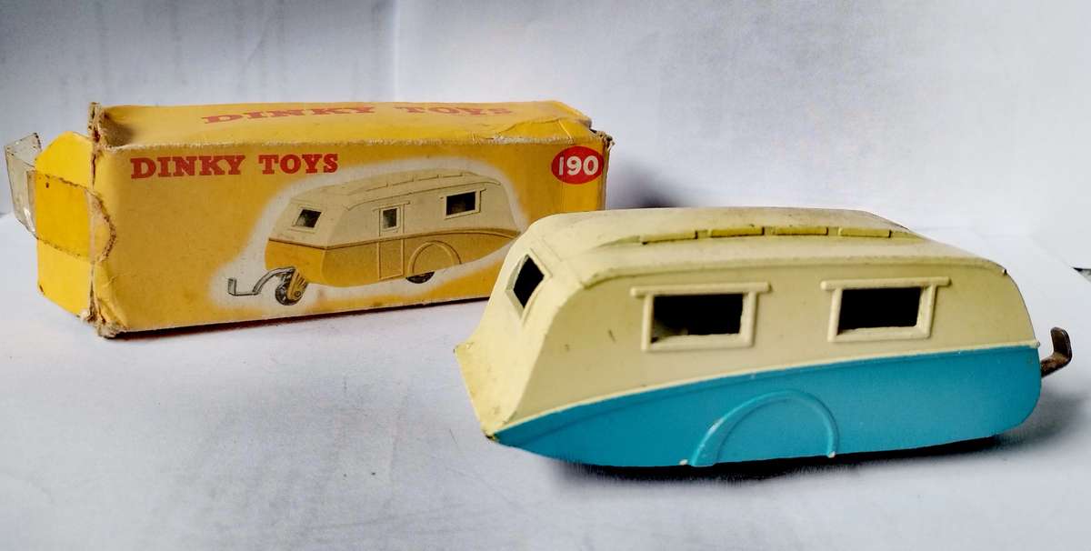 Boxed dinky caravan