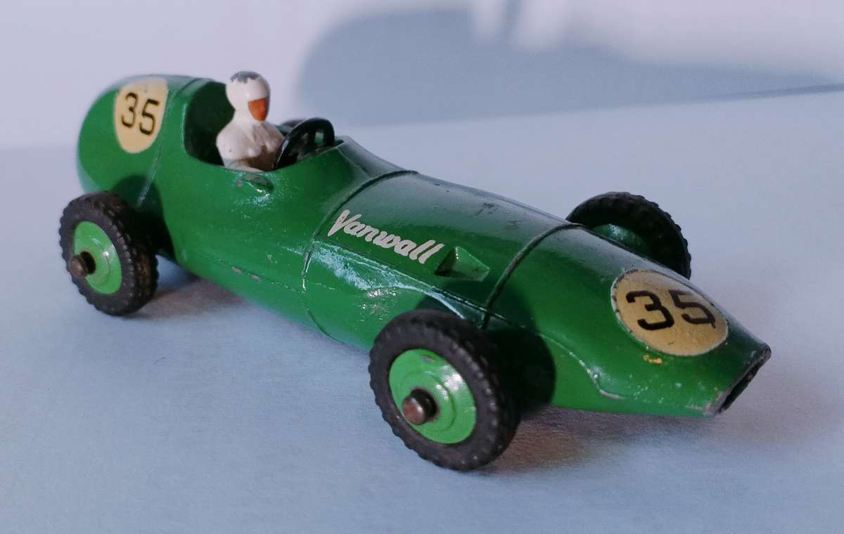 Dinky vanwall race car