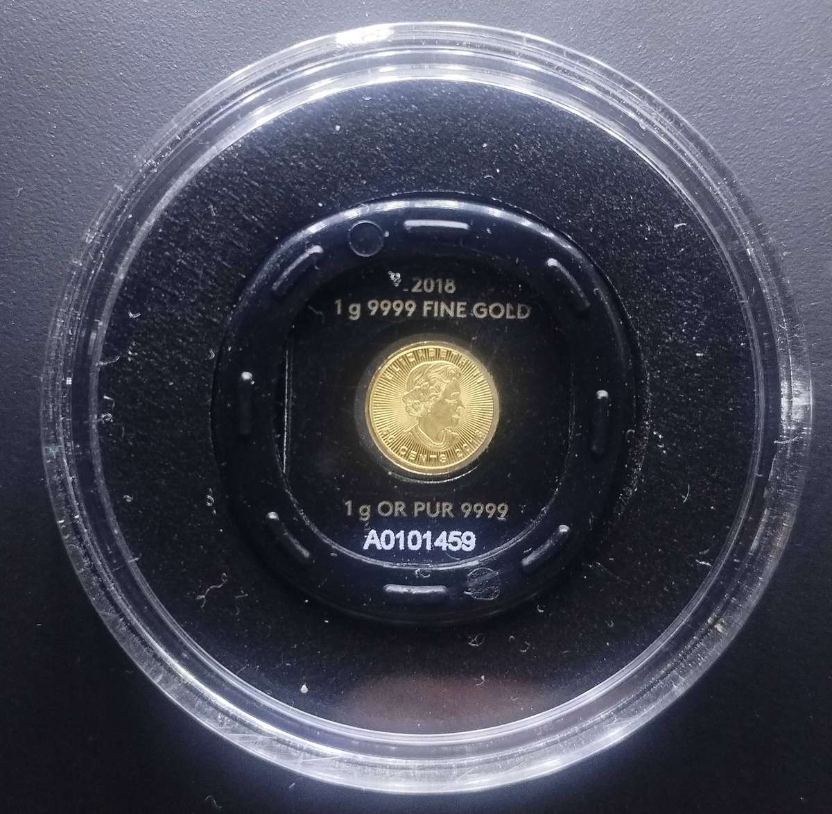 2018 GOLD canadian maplegram