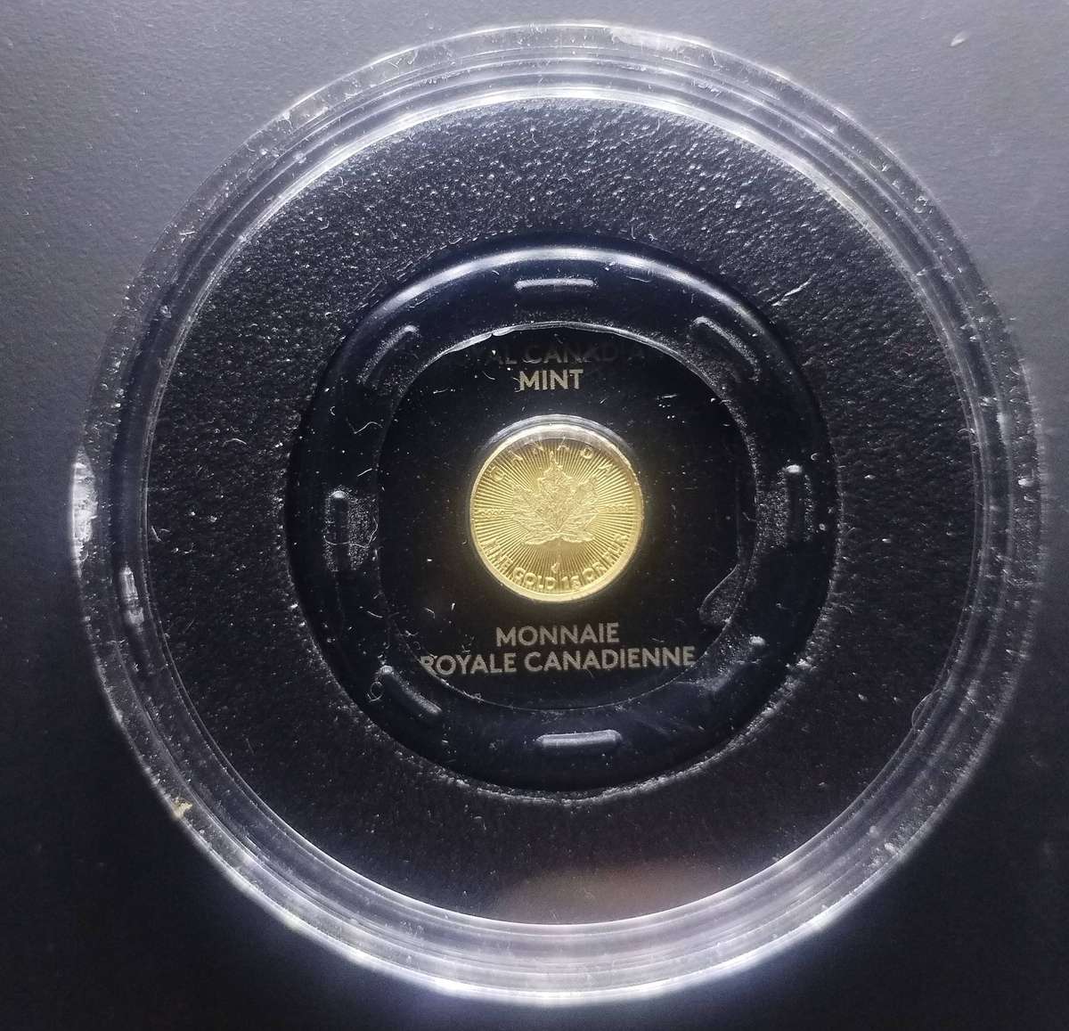 2018 GOLD canadian maplegram