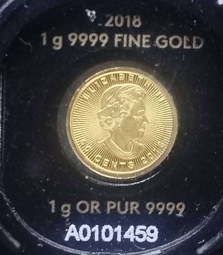 2018 GOLD canadian maplegram