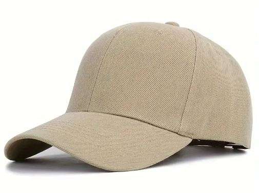 PREMIUM SIX-SIDED BASEBALL CAP - Khaki Color