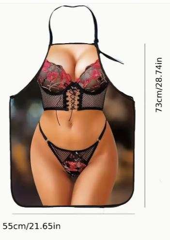 **SEXY BODY** APRON to give confidence (for fun)
