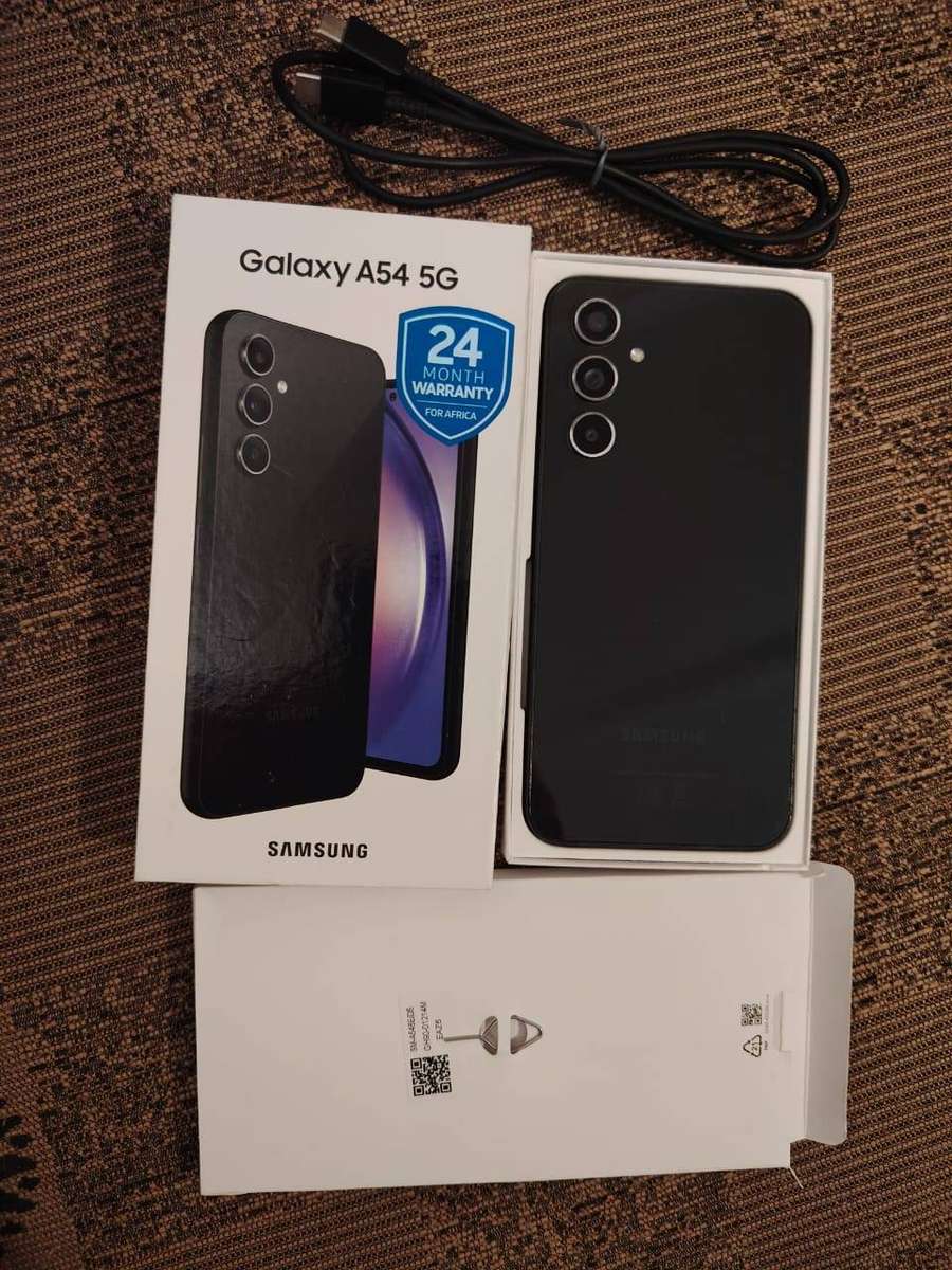 Samsang Galaxy A 54 5G With red case