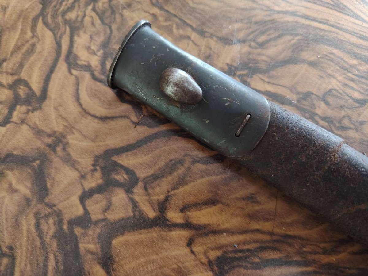 WW1/2  British 1907 Pattern Bayonet & Scabbard (Sanderson & Mangrovite)