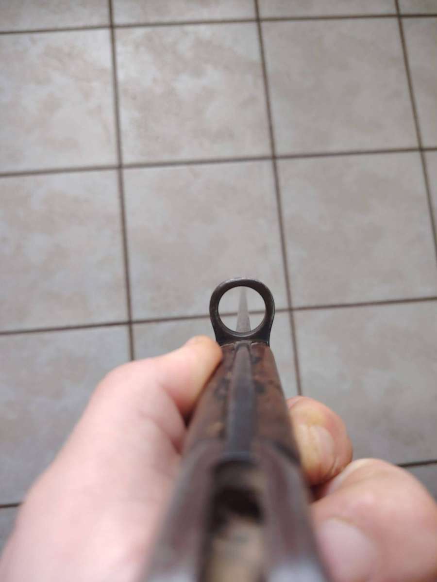 WW1/2  British 1907 Pattern Bayonet & Scabbard (Sanderson & Mangrovite)