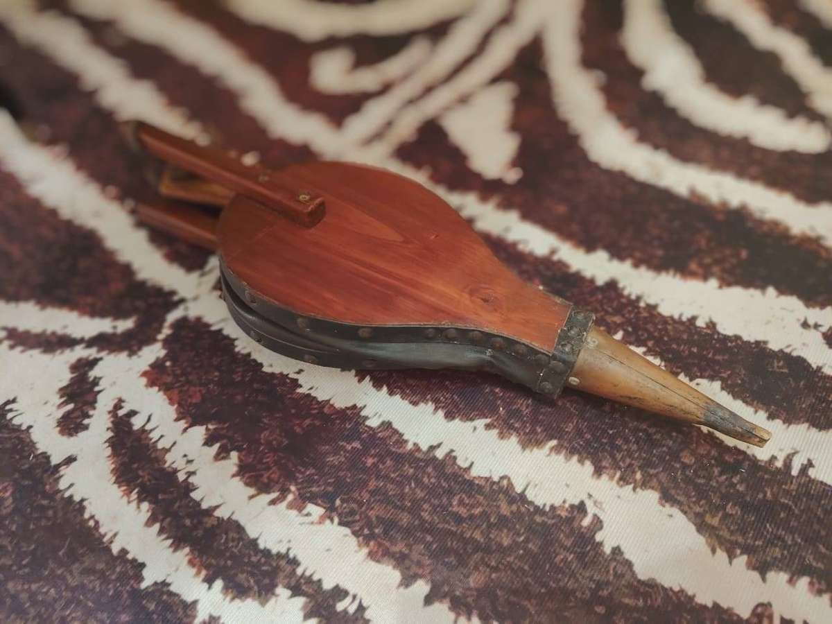 Leather Fireplace Bellow (see photos for more details)