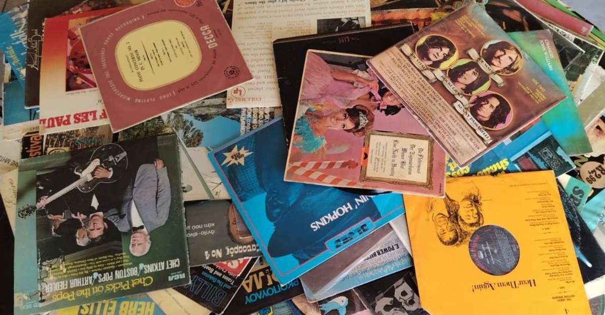 Mixed Lot of 10 Vintage Vinyl Records (LPs) - Starter Collection or Eclectic Mix