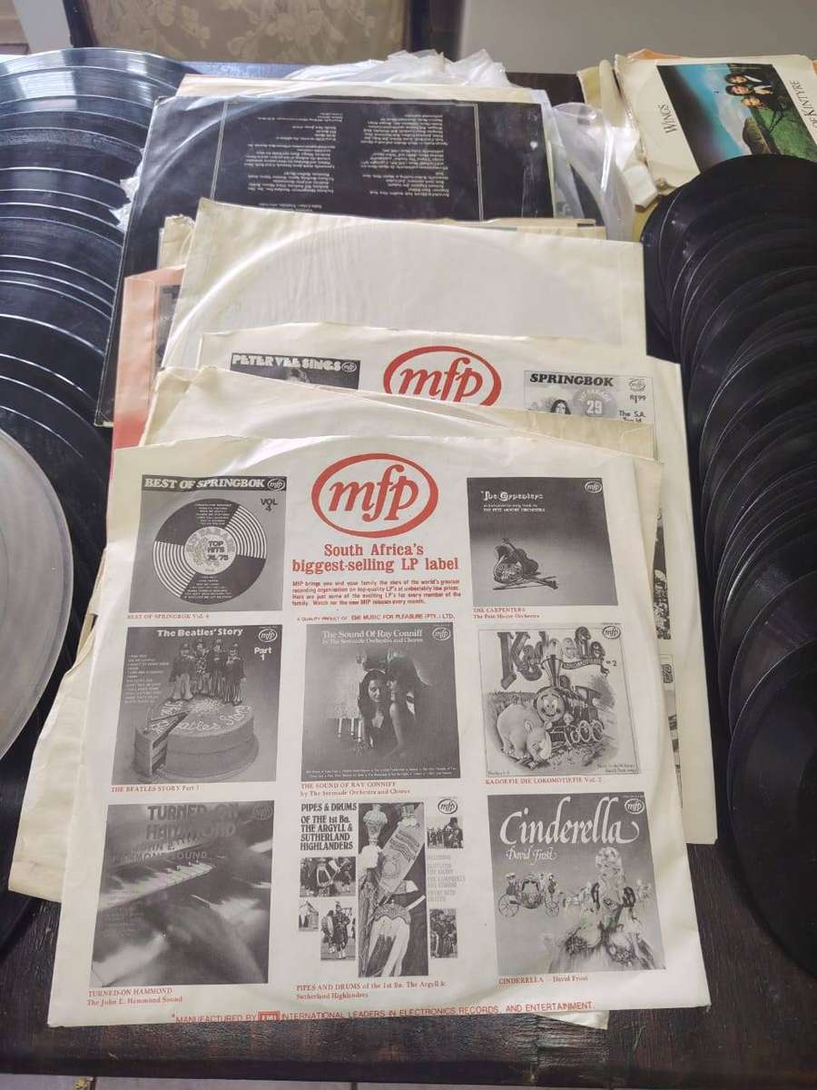Massive 181-Piece Vintage Vinyl Record