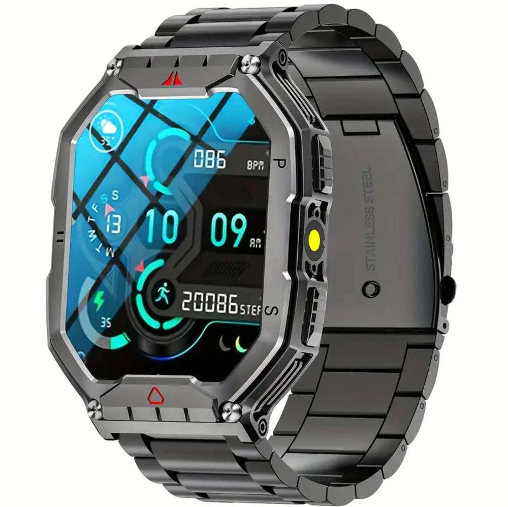 KR82 Sports Smart Watch, Ultra Clear, Large Screen, Long Life Battery, and loads of functions