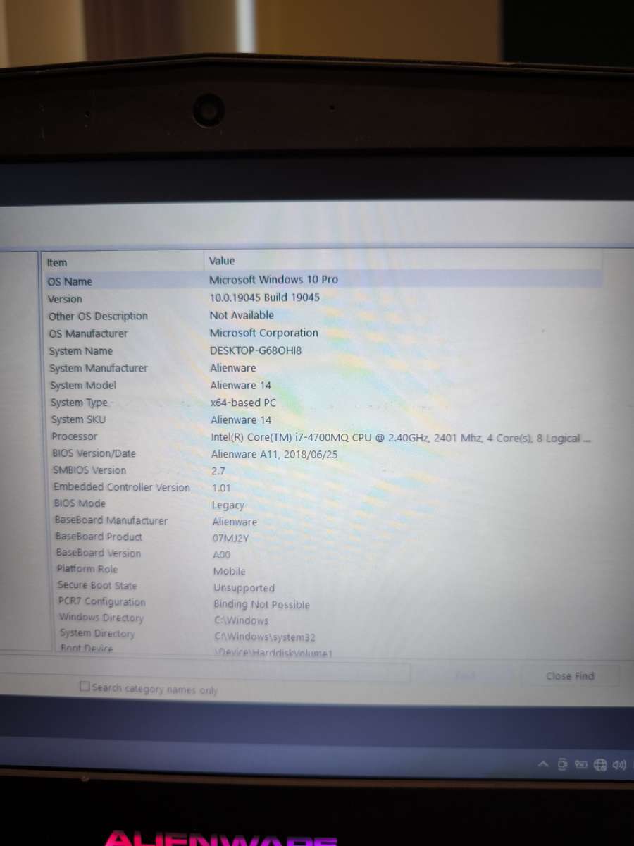 ALIENWARE 14 i7 Gaming Laptop