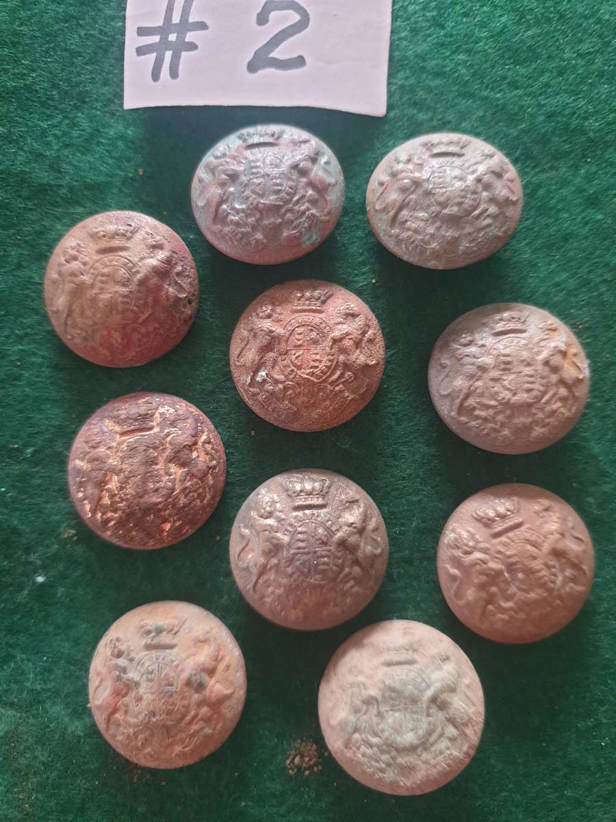 10 x General Service buttons from ABW #2