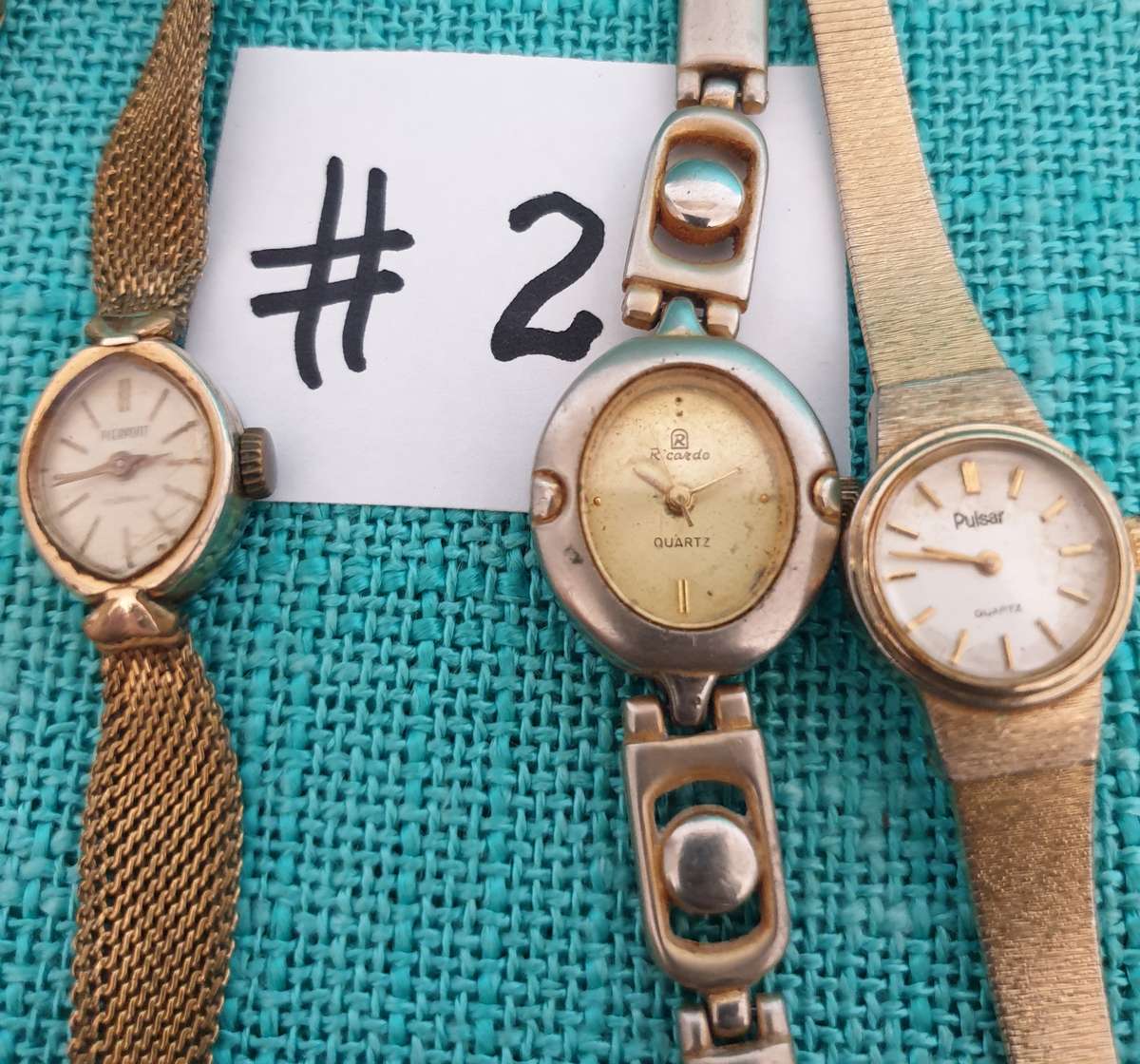 5 x Vintage wristwatches #2 (not working)