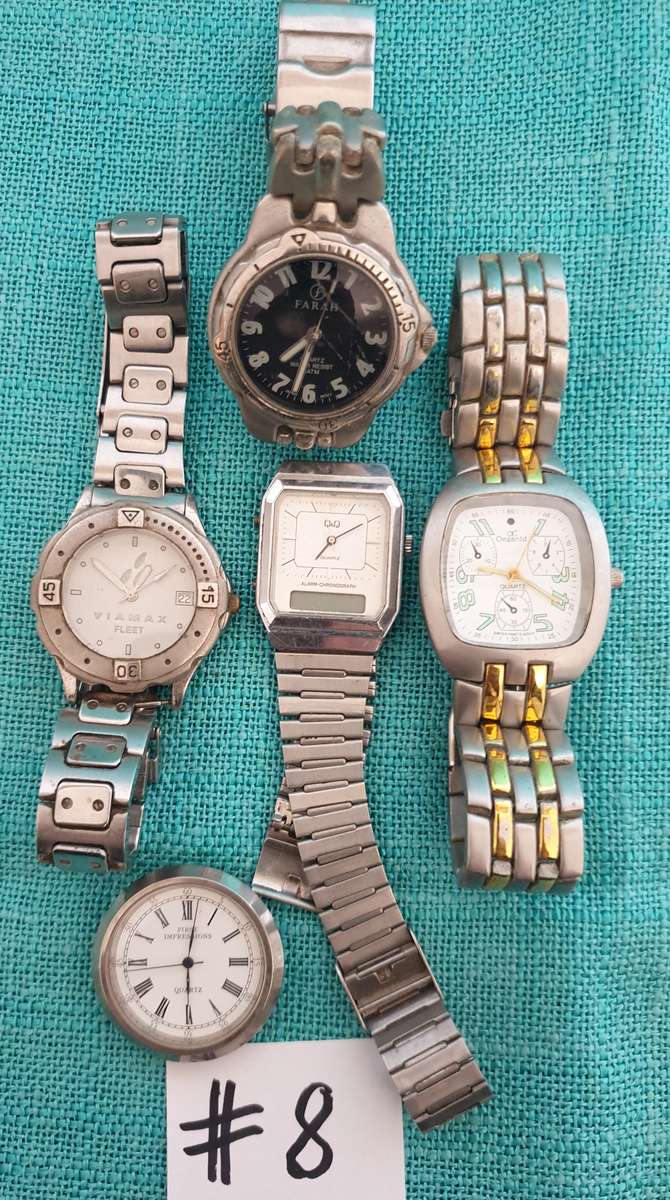 5 x Vintage wristwatches #8 (not working)