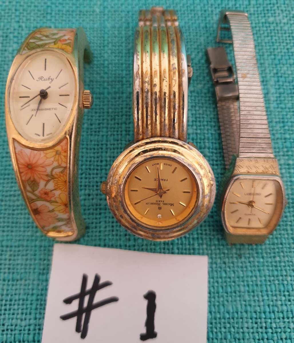 11 x vintage wristwatches #1 (not working)