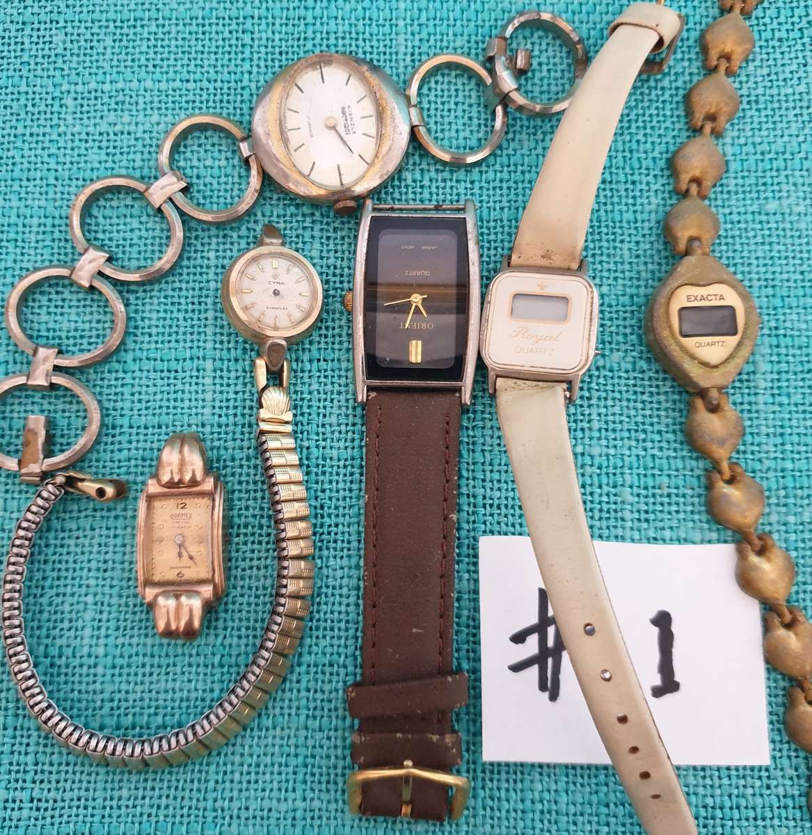 11 x vintage wristwatches #1 (not working)