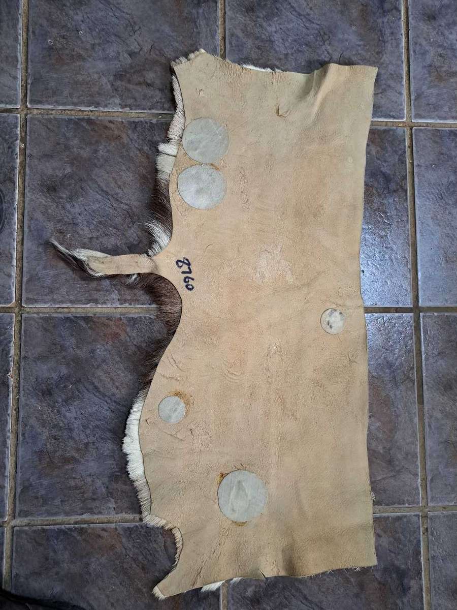 Decrotive soft tanned flatskins