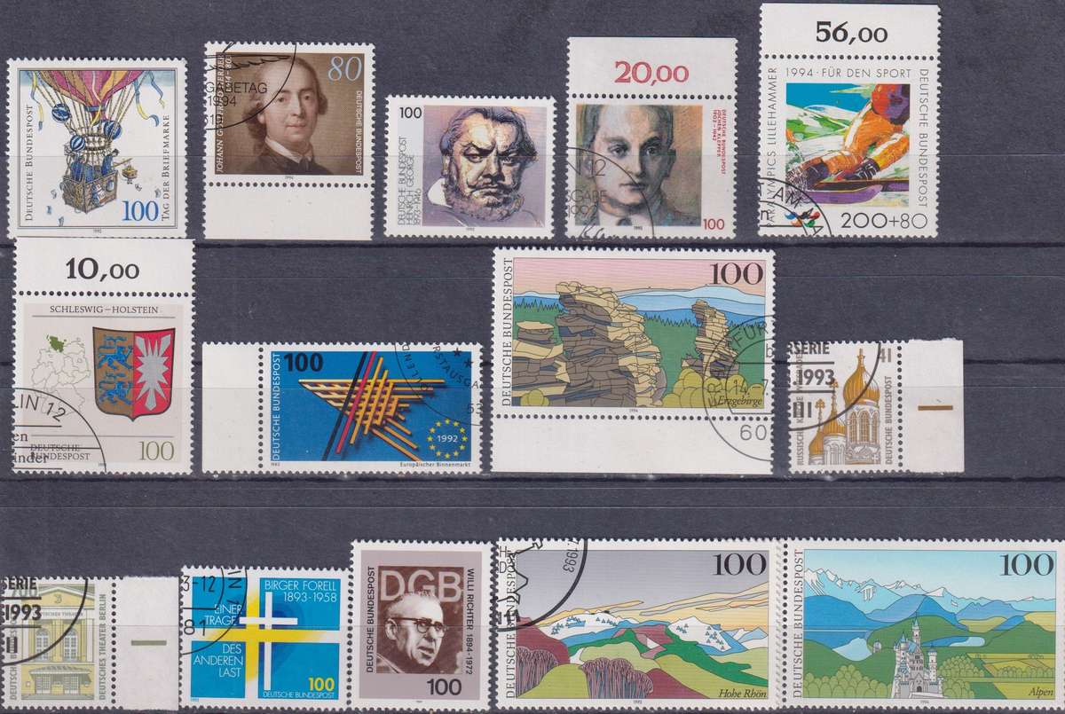 Stamps Mix World Card
