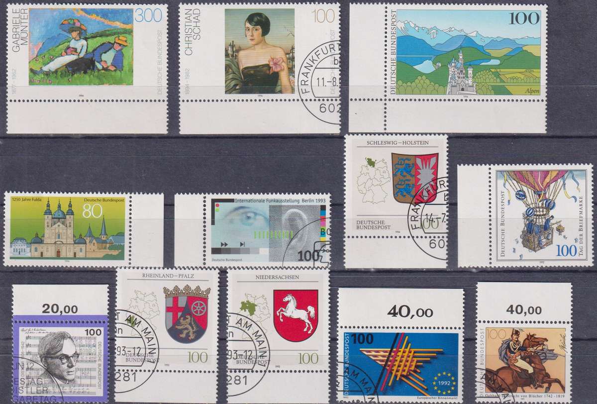 Stamps Mix World Card