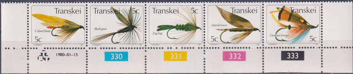 Stamps 1980 Fishing Flies