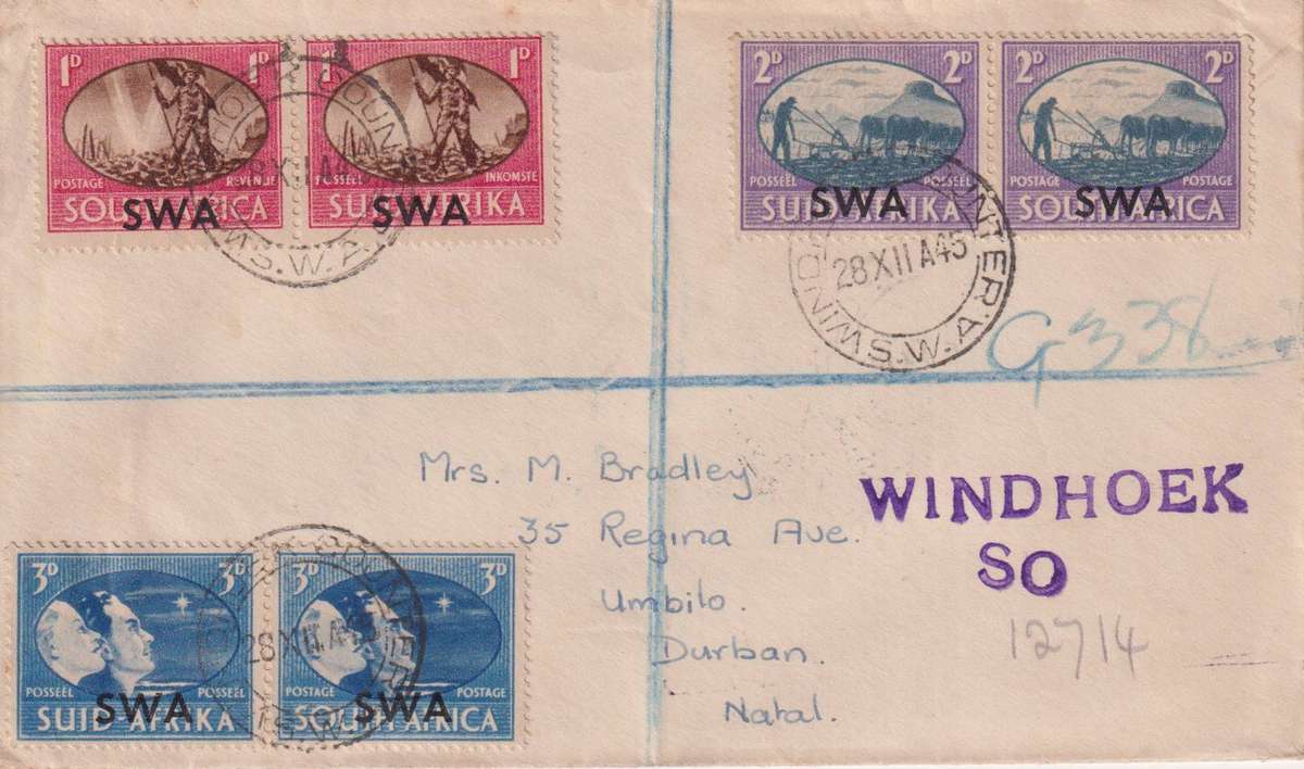 Postal History SWA