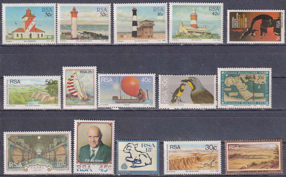 Stamps Mix World Card
