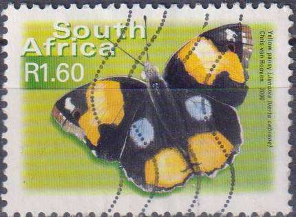 Stamps RSA 2001 Butterflies