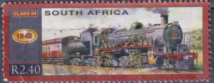 Stamps RSA 2010 Trains - The 150th Anniversary of South African Railways